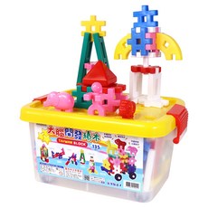 kidmate 孩子王 大腦開發積木 井字 135片, 1盒