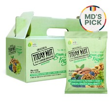 투데이넛 너트한줌 청포도요거트 견과 30개입, 600g, 1세트