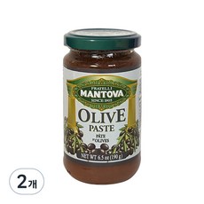 만토바 올리브 페이스트, 190g, 2개