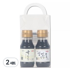 신앙촌 양조 생명물 간장 + 깔끔한 국간장, 2세트