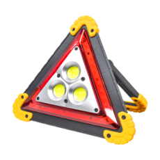 高亮度 3LED 三角照明燈, 多功能工作燈 LL-303, 360° 全方位保護, 20.5 x 5cm, 1個