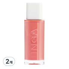 잉가 워터 글로우 립틴트, 리치살몬, 5g, 2개