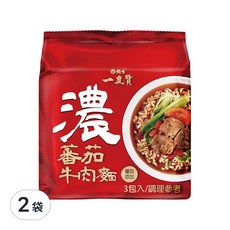 維力 一度贊 蕃茄牛肉麵 185g, 6包