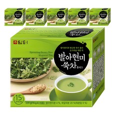 담터 발아현미 쑥차 플러스, 15g, 15개입, 6개 15g, 90개