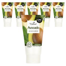 온더바디 더 내추럴 아보카도 순한 클렌징 폼, 120g, 6개