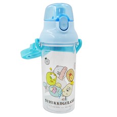 Skater 兒童直飲式透明冷水壺, 角落生物, 480ml, 1個