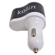 Kolin 歌林 雙USB + 電源擴充器 車用 65 x 35 x 90mm 50g, KEX-DLCA04