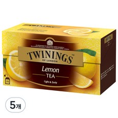 트와이닝 레몬티, 2g, 25개입, 5개