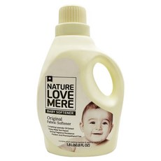 NATURE LOVE MERE 嬰兒衣物柔軟精, 原創嬰兒衣物柔軟精, 1800毫升, 1.8L, 1瓶