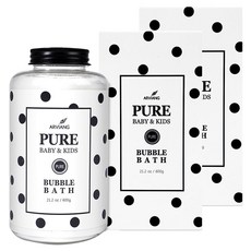 Arviang Pure孩童泡泡入浴劑, 600g, 2罐
