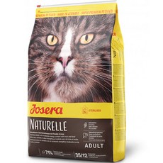 요세라 캣 내추럴 그레인프리 독일 고양이 사료, 송어와 오리, 2kg, 1개