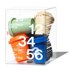 Specialty數字系列即溶冷萃咖啡組, 1組, 6入, 3g