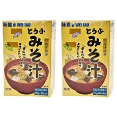 味島 即席 豆腐味噌湯, 10g, 16包