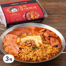 마이셰프 놀부 부대찌개 밀키트, 583g, 3개