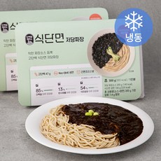 식단면 저당짜장 (냉동), 300g, 2개