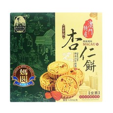 媽閣餅家 澳門媽閣杏仁餅 225克 傳統風味, 225g, 1盒