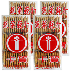 卡賀蔬菜蘇打餅 青蔥口味, 140g, 4包