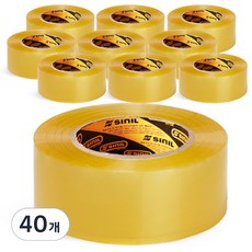 신일테이프 OPP 박스테이프 48mm x 80m, 투명, 40개 투명, 40개