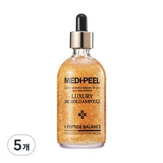 메디필 럭셔리 24k 골드 앰플, 100ml, 5개