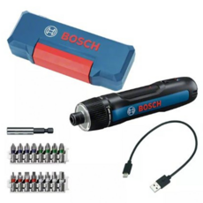 BOSCH 博世 3.6V鋰電起子機 Bosch GO 3 十字/一字/六角螺絲起子頭16件組, 1組