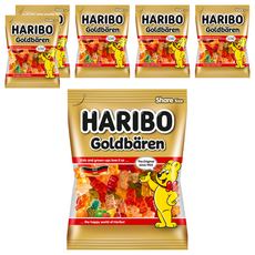 HARIBO 黃金小熊軟糖, 200g, 6個