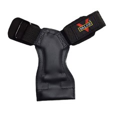 三次方 HOME GYM Valeo健身拉力手套, 橡膠黑S號, 健身手套, 舉重助力, 防滑耐磨, 健身配件, S, 橡膠黑, 1雙