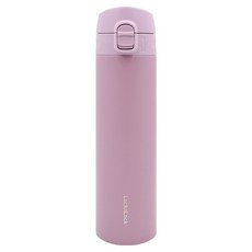 LocknLock 樂扣樂扣 SlimFit系列 彈蓋式保溫瓶, 紫色, 400ml, 1個