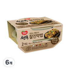 쎈쿡 찰진약밥, 190g, 6개