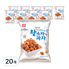 코스모스제과 왕소라형과자, 90g, 20개