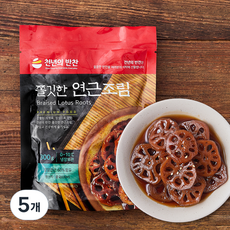 천년의반찬 연근조림, 300g, 5개