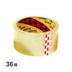 3M Scotch 透明膠帶, 黏性佳不易斷裂, 品質保證, 環保設計, 3036-6B, 36捲