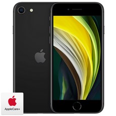 Apple 2020 아이폰 SE 2세대 자급제, 블랙, AppleCare+포함, 64GB