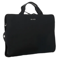 axio Shell BRIEFCASE 經典手作頂級貝殼公事包 黑色, 38 x 7 x 28cm, 黔黑色