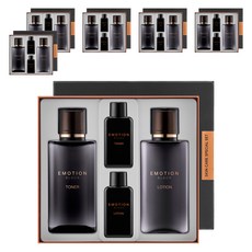 Flor De Man Emotion Black系列 男士黑色保養4件組, 6組
