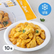 아임닭 한입가득 스팀 닭가슴살 치즈 (냉동), 10개, 100g