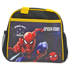 MARVEL 漫威 蜘蛛人單層便當袋 26x23x15公分, 26 x 23 x 15cm, 黑色 + 黃色