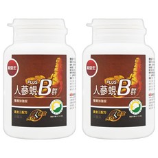 葡萄王 人蔘蜆Plus B雙層加強碇, 30顆, 2罐
