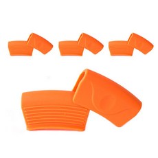 natureahn 矽膠鍋柄 2入, 橘子, 4個