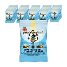 머거본 쿠앤크맛 아몬드, 10g, 25개