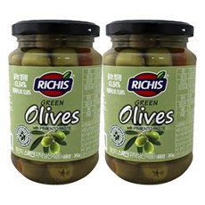 (주)동서 리치스 그린 올리브, 365g, 2개