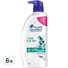 헤드앤숄더 가려운 두피케어 샴푸, 850ml, 6개