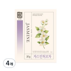 녹차원 쟈스민 허브차, 20개입, 4개, 1g