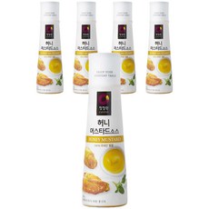 청정원 허니 머스타드 소스, 320g, 5개