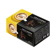 鮮一杯 ONEFRESHCUP 老舊金山拿鐵咖啡三合一 Set, 50包入, 黃金比例, 12g, 50包, 1盒