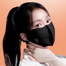 MODELO 標準抗UV高爾夫自行車登山面罩, 黑色, 1個