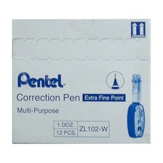 Pentel 飛龍文具 Correction Pen 修正液, Extra Fine Point, Multi-Purpose, 1盒