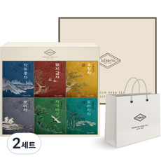 라돌체비타 프리미엄 전통차 선물세트 + 쇼핑백, 전통차 6종 + 쇼핑백, 2세트
