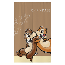 CHIP 'N' DALE 奇奇蒂蒂 迪士尼 半分式長布簾 85x140cm (奇奇蒂蒂經典), 140 x 85cm, 奇奇蒂蒂 經典
