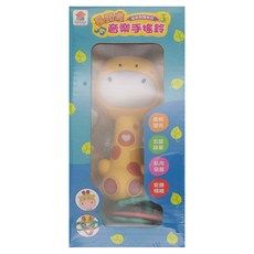 双美生活文創 音樂手搖鈴 6個月以上, 長頸鹿, 1個