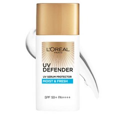 로레알파리 유브이 디펜더 모이스트 앤 프레쉬 아쿠아 선크림 SPF50+ PA++++